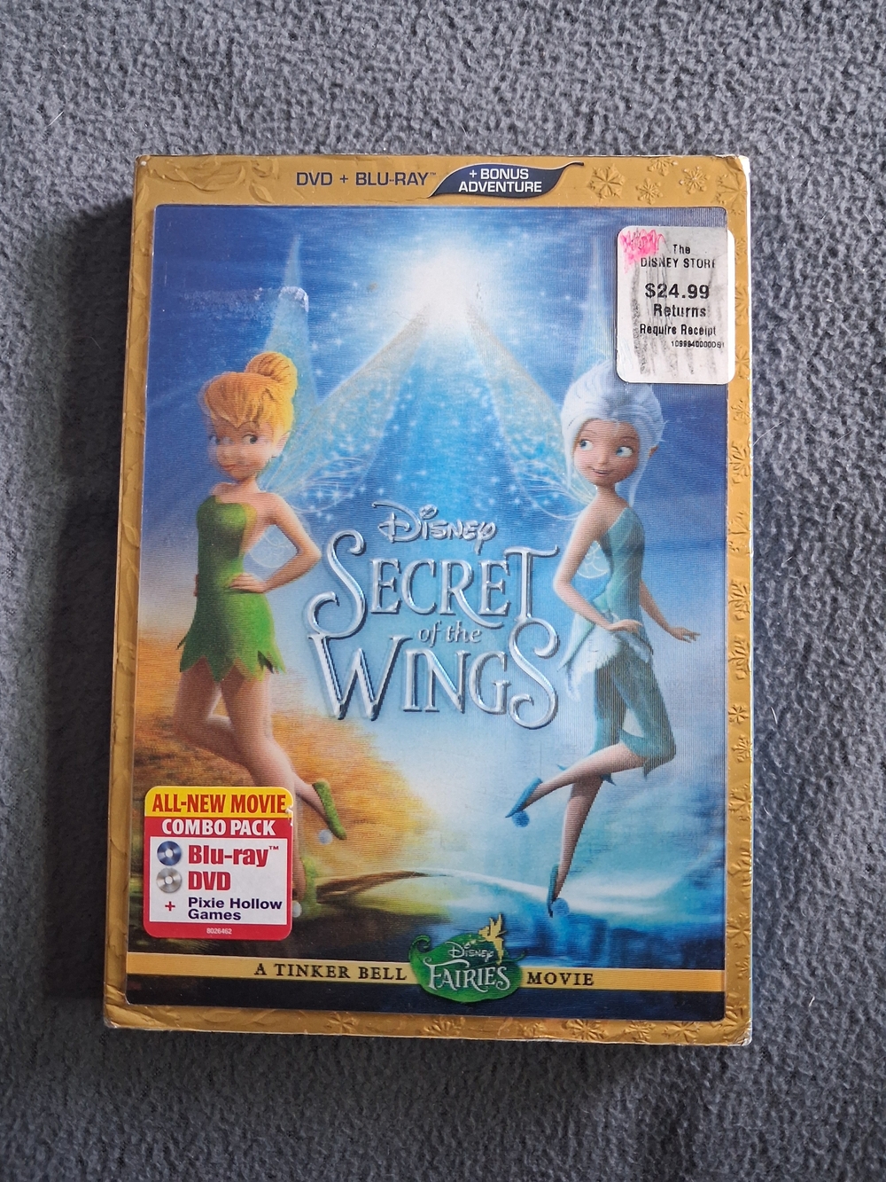 Disney Secret of the Wings DVD + Blu-ray